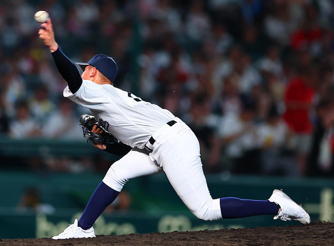 佐野日大対聖隷クリストファー　聖隷クリストファー先発の高部陸（撮影・野上伸悟）