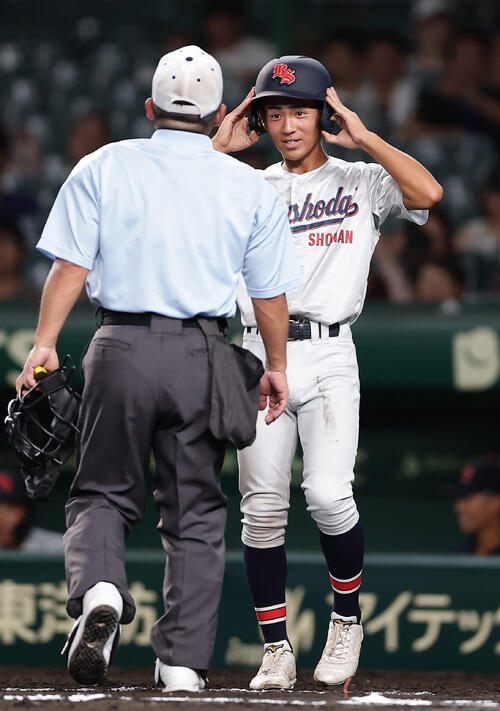 甲子園】立正大淞南が大会2度目のビデオ検証要求 判定変わらずセーフ