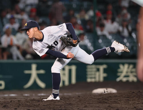 【甲子園】三重・船橋昊５回１失点の好救援「最初は緊張したが、どんどん乗っていけた」
