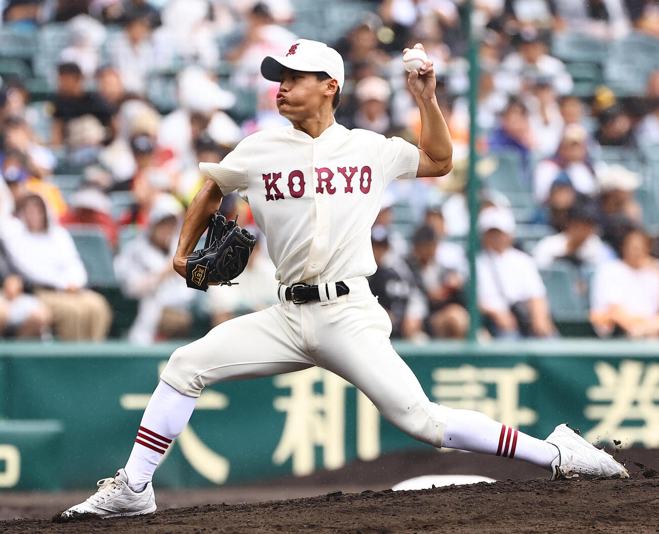 拓大紅陵対佐賀商　拓大紅陵先発の宮沢和聖（撮影・上田博志）