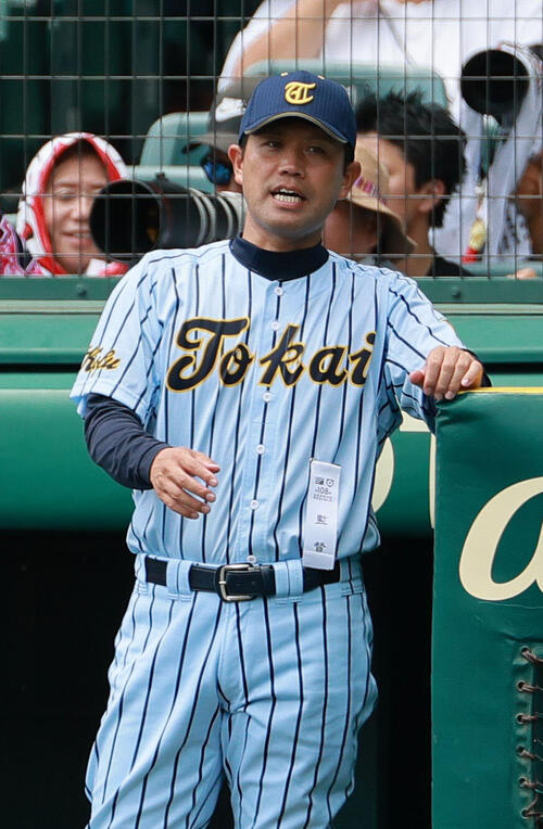 【甲子園】元巨人、楽天の東海大甲府・仲沢広基監督「悔しいです。完敗です」