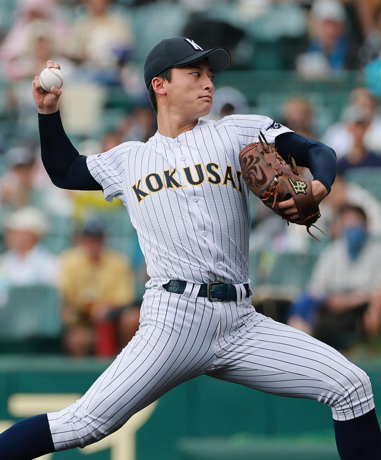 有明対東日本国際大昌平　東日本国際大昌平先発の照沼佑崇（撮影・上山淳一）