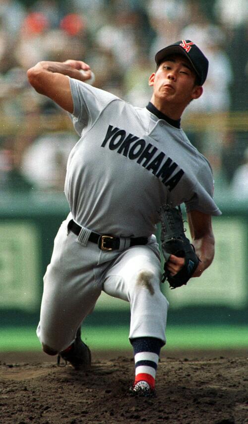 【復刻】横浜・松坂大輔が延長17回250球を投げ抜いたPL学園戦　名将・渡辺元智監督の決断