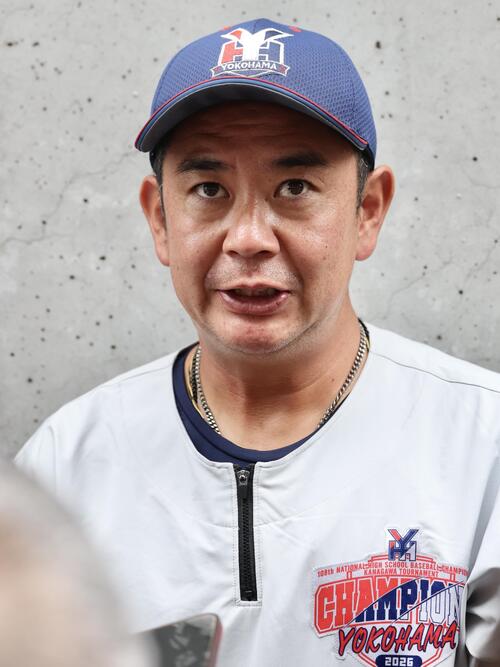 【甲子園】横浜・村田監督　花巻東との決戦へ「まず1点とりたい」98年以来優勝へ総力戦示唆