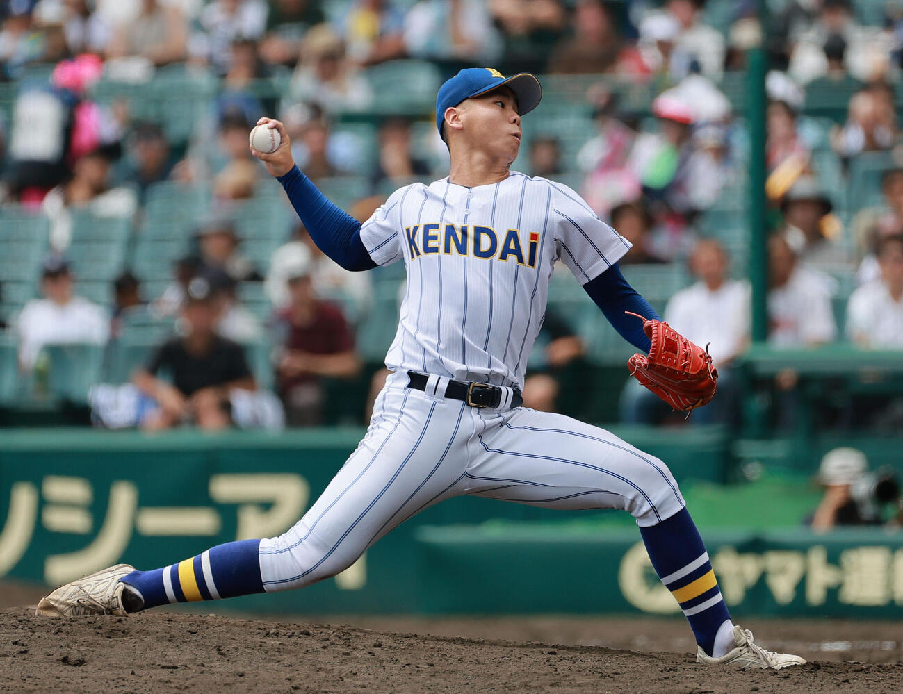 健大高崎エース石垣聡志（2026年8月13日撮影）　