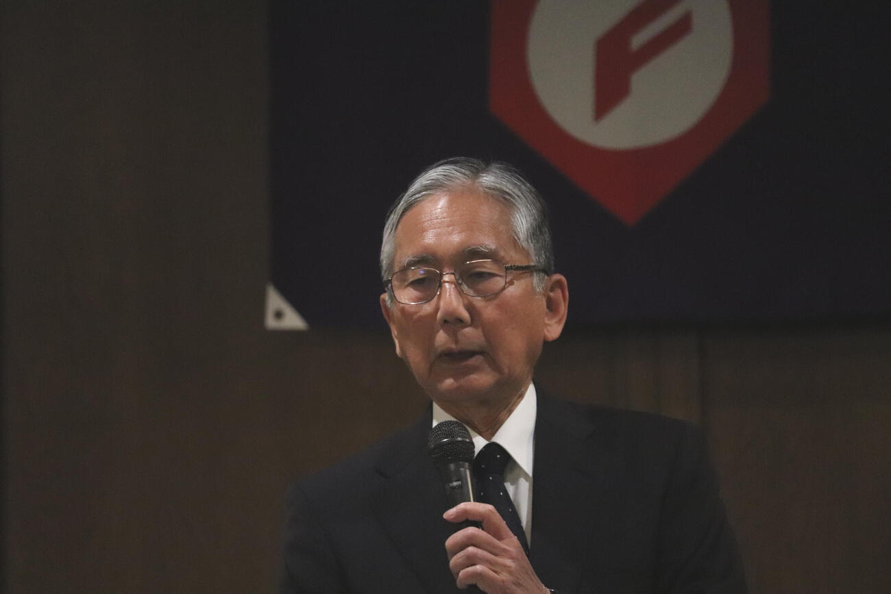 日本高野連の北村聡会長（2026年4月撮影）