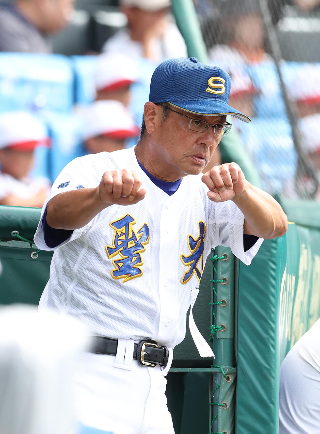 聖光学院・斎藤監督（2025年8月撮影）