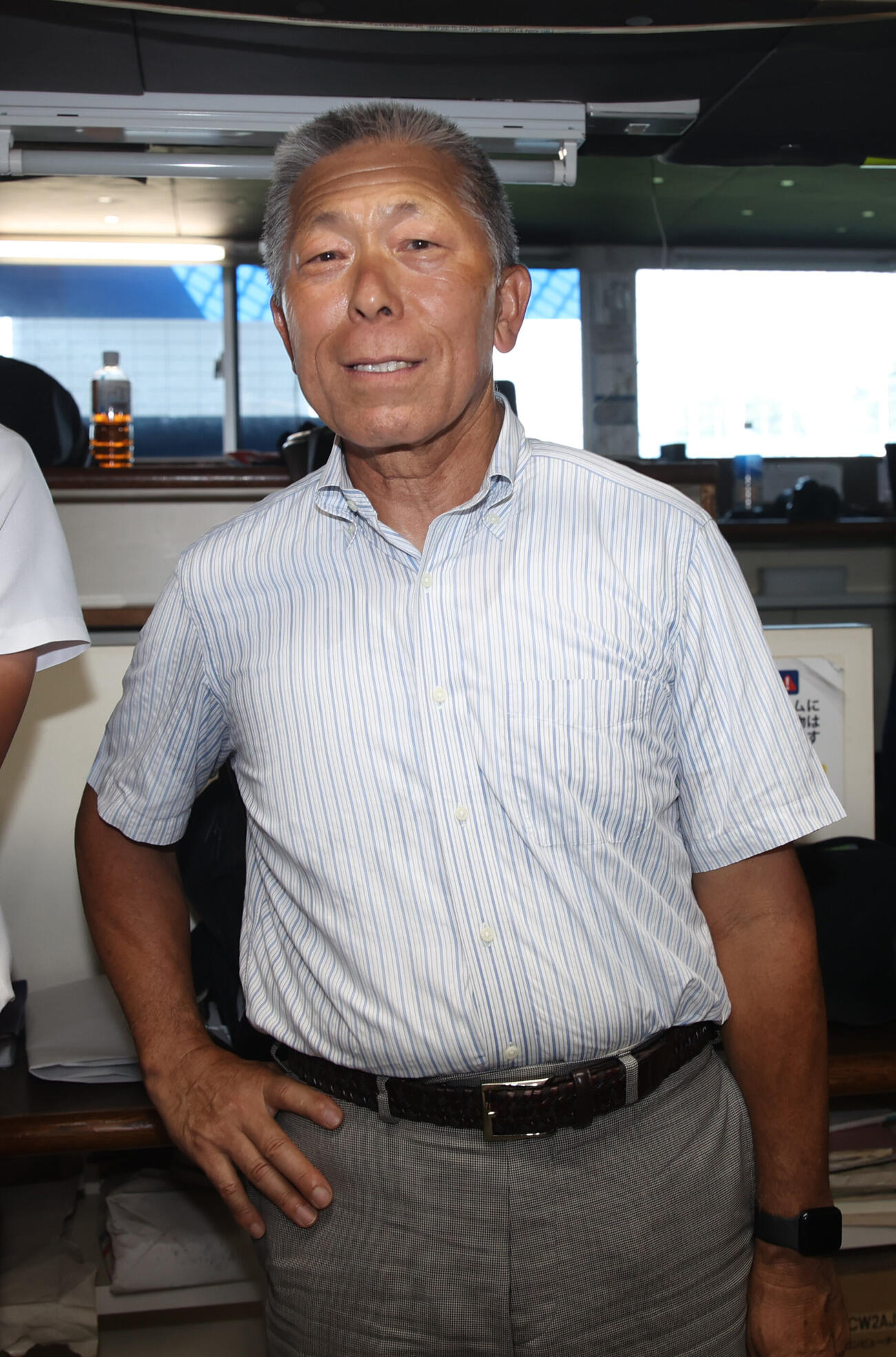 小倉全由日大三前監督（2026年7月21日撮影）