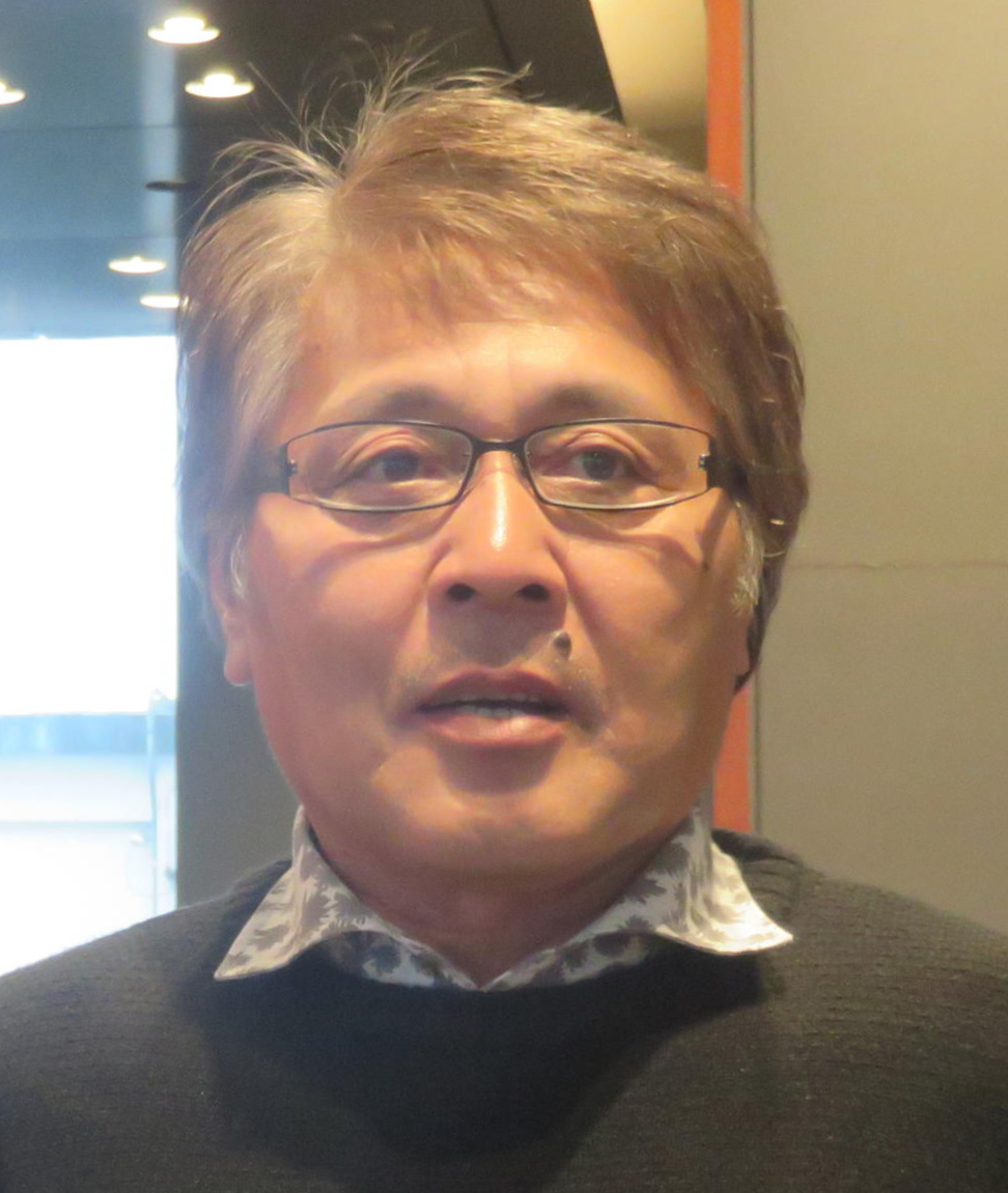 愛甲猛氏（2017年12月10日撮影）