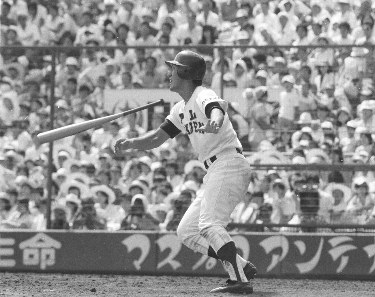 PL学園時代の清原和博＝1985年8月