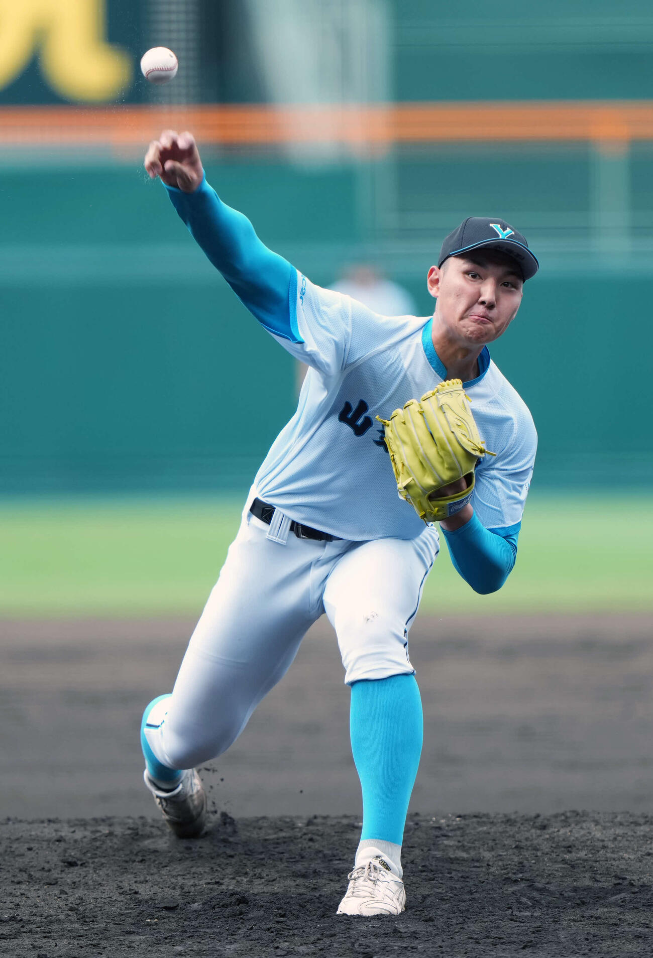 山梨学院先発の菰田陽生