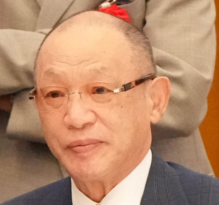 落合博満氏（2025年12月撮影）