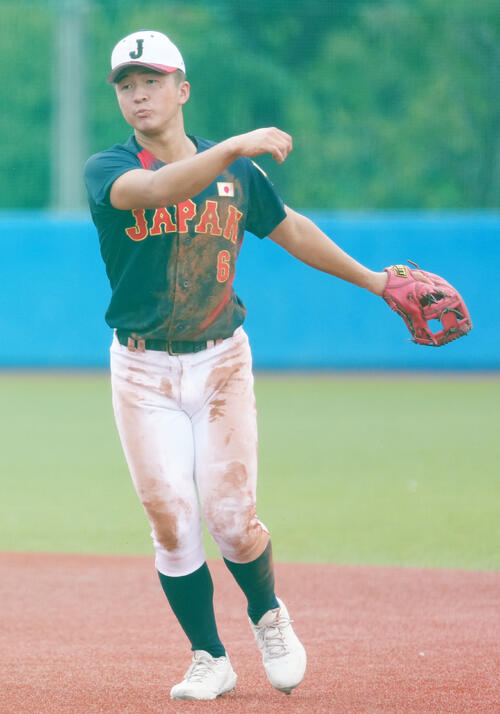 【U18】ドラフト候補の横浜・池田聖摩が守備でアピール「プロ志望届は大会後」スカウトも高評価