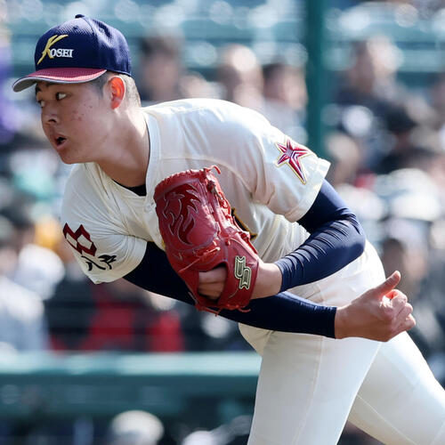 八戸学院光星・北口晃大（2026年3月撮影）