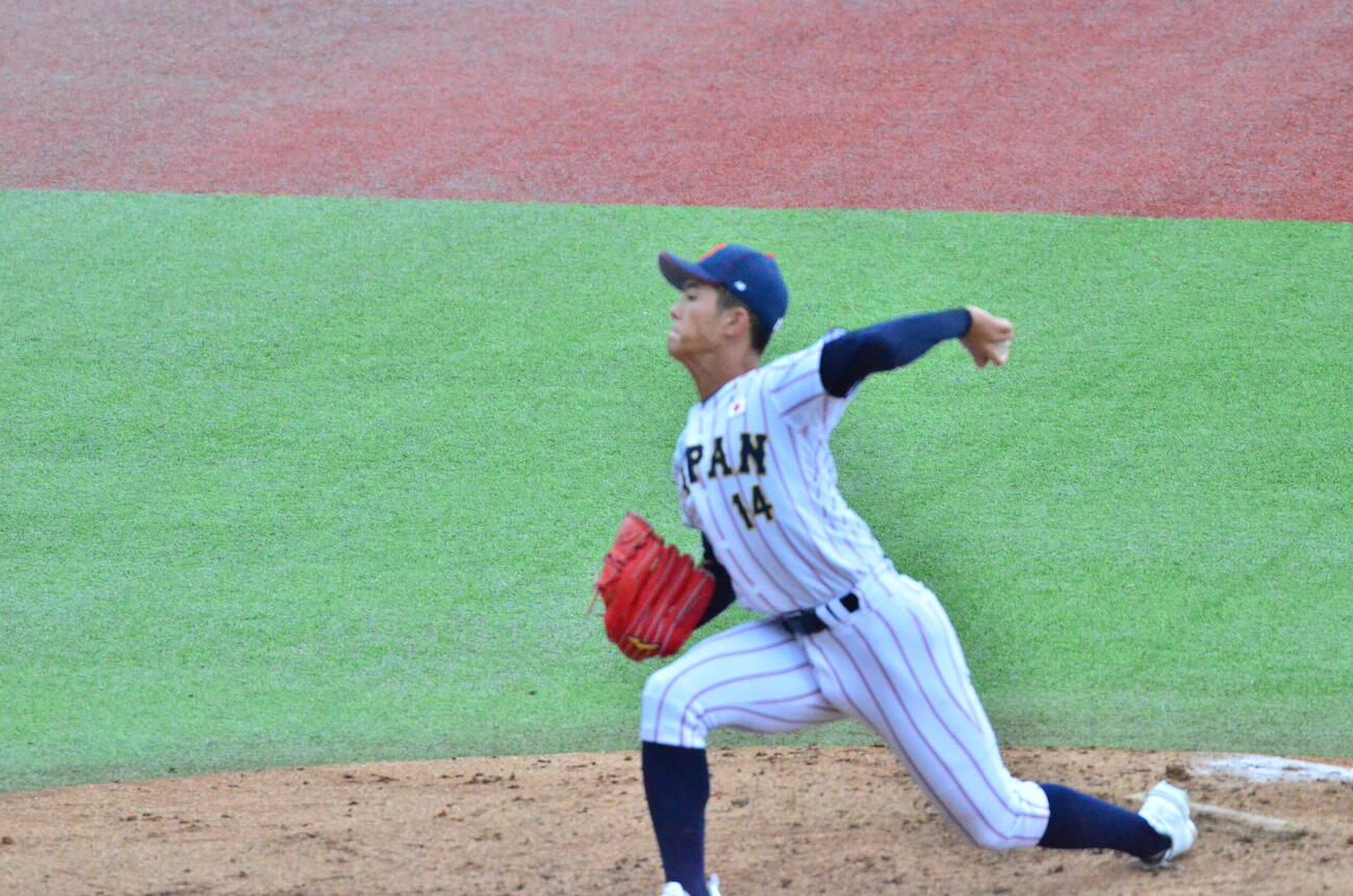 ３番手で登板した前田侑大