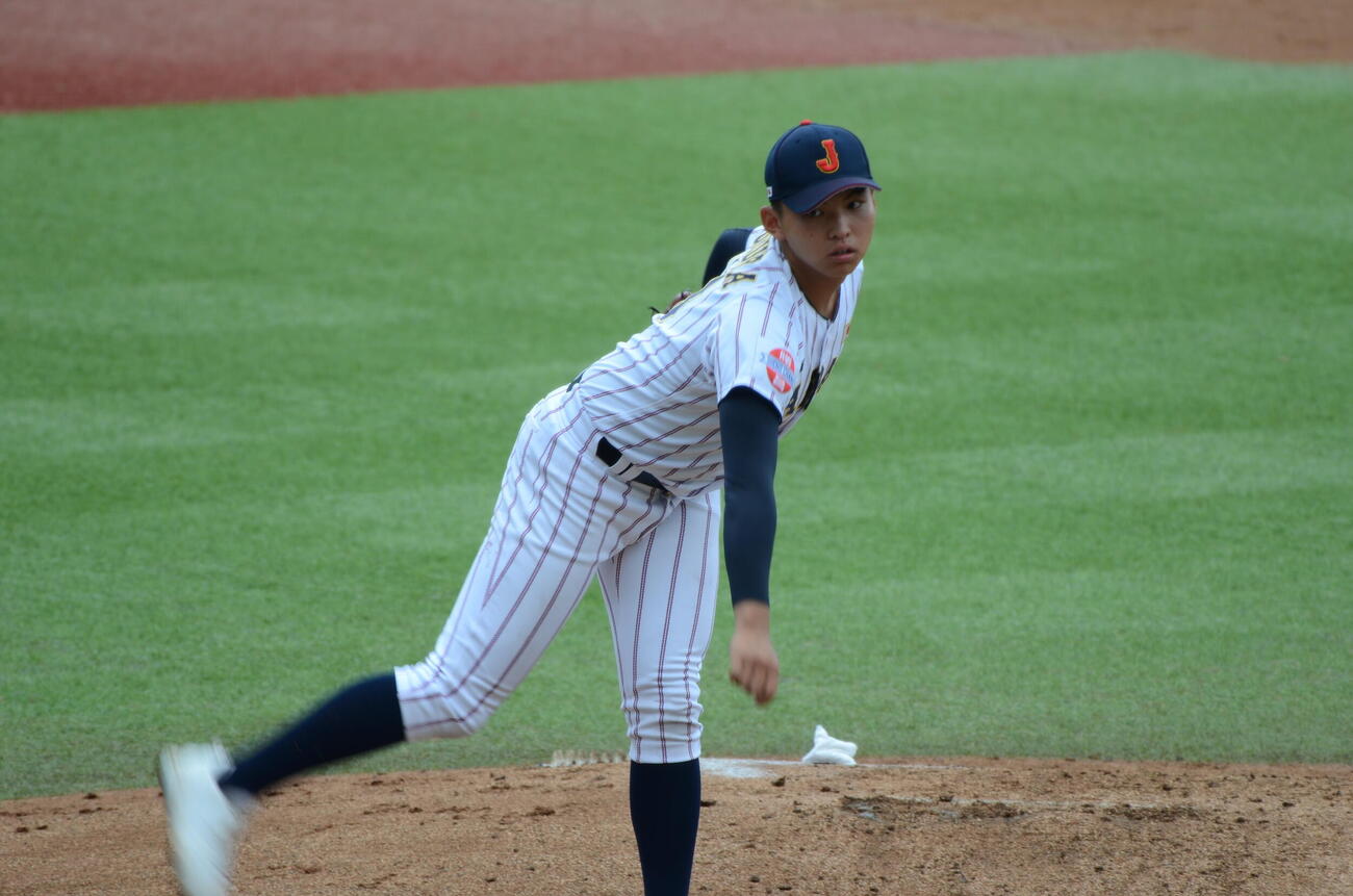 3回を無失点に抑えた門倉（撮影・平山連）