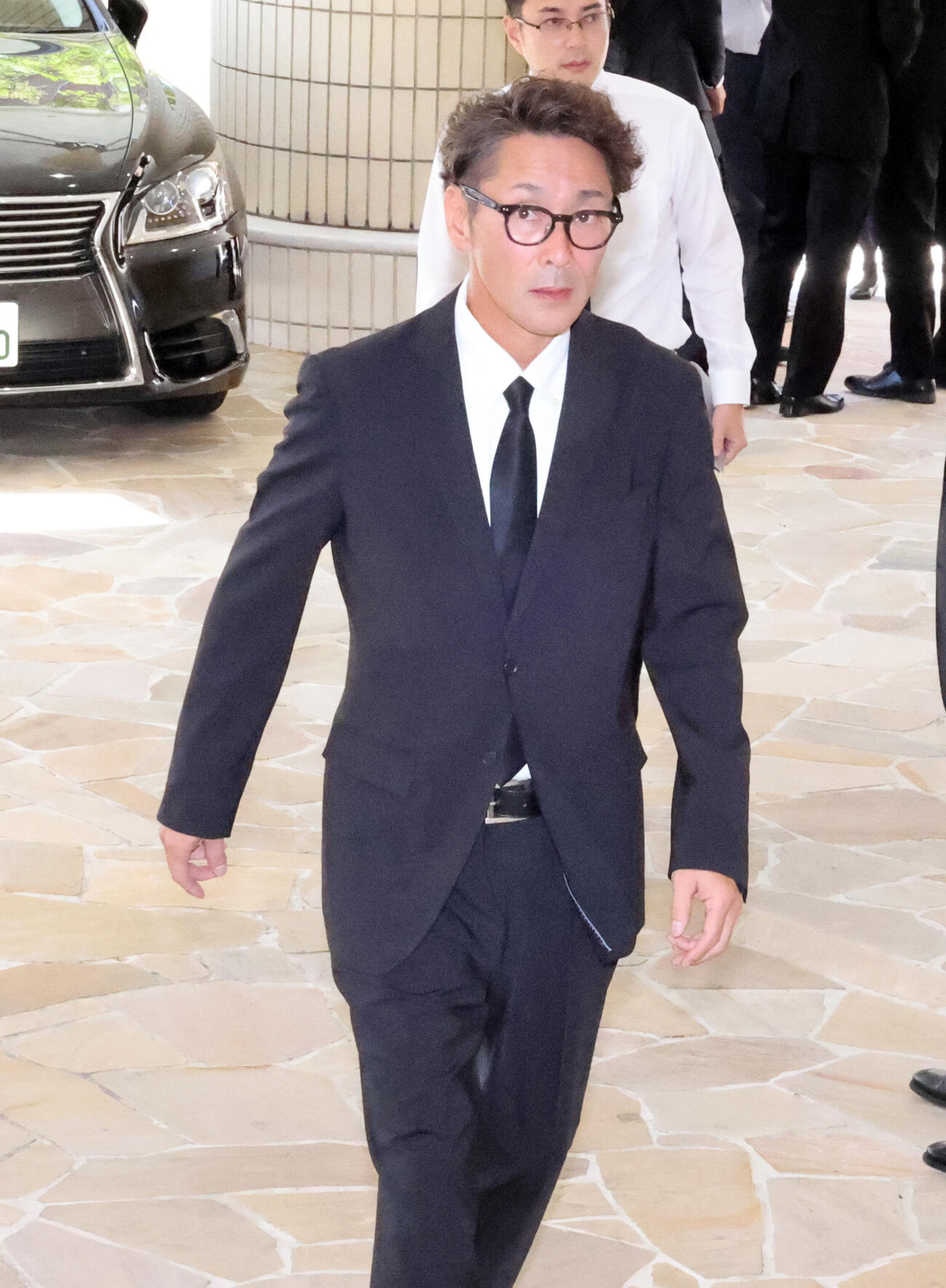 横浜・渡辺元智元監督のお別れの会に出席した元木大介氏（撮影・浅見桂子）