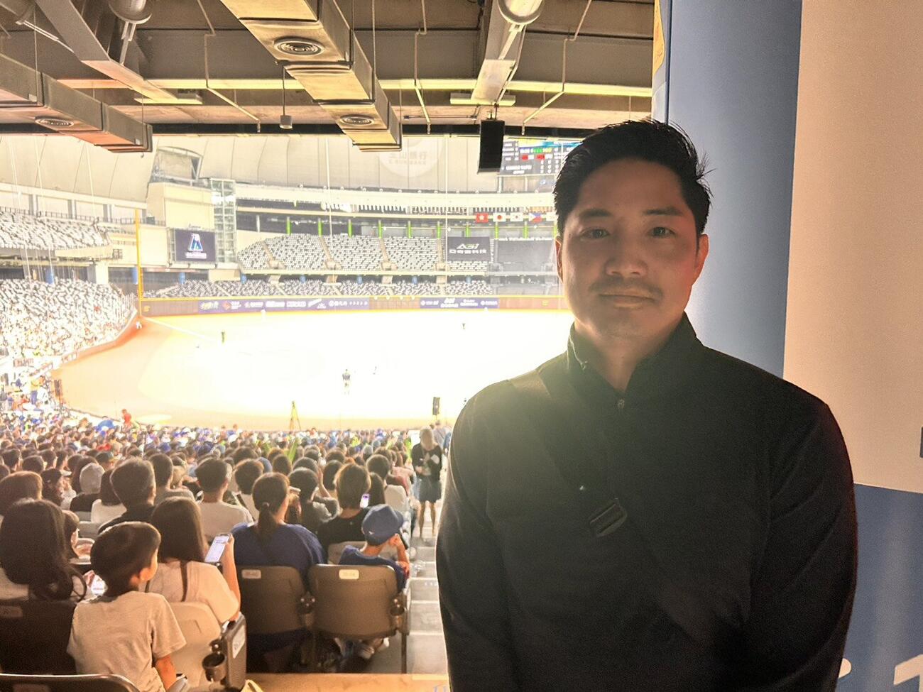 ユース世代アジアのレベルの高さを称賛するメッツのジェームズ・カン国際スカウト部長（撮影・平山連）