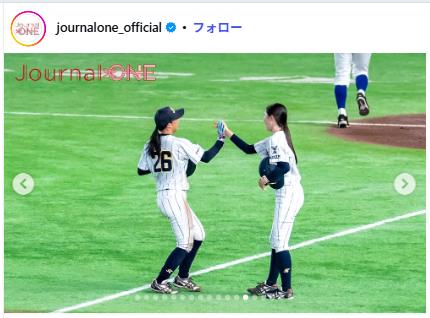 神戸弘陵女子硬式野球部のインスタグラムから