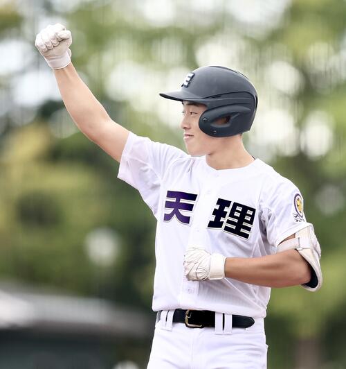 【国スポ】天理・国広新、失策後に勝ち越しタイムリー「なんとか仲間がつなげてくれて…」