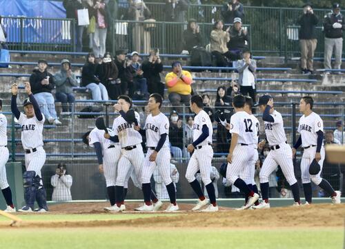 【国スポ】夏8強の有明は敗退…8月末3年生が被災地へボランティア「勇気もらった」実田主将