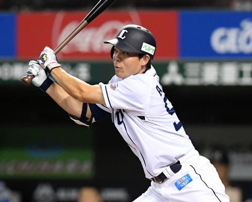西武秋山翔吾（2019年8月22日撮影）