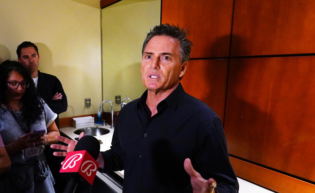 大谷翔平の代理人ネズ・バレロ氏（2023年9月4日撮影）