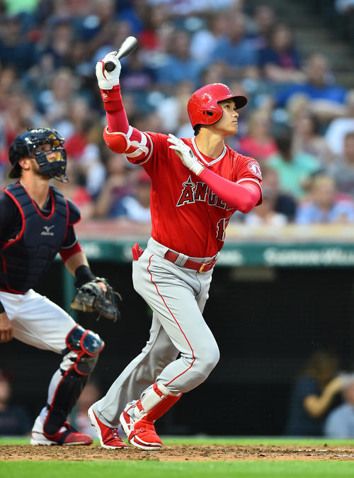 エンゼルス大谷（18年8月撮影）