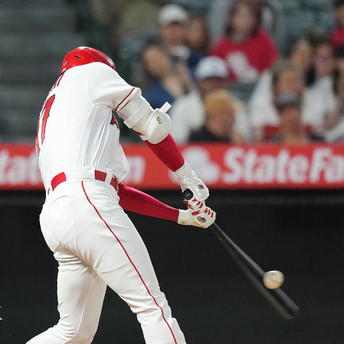 エンゼルス大谷翔平（2022年9月30日撮影）