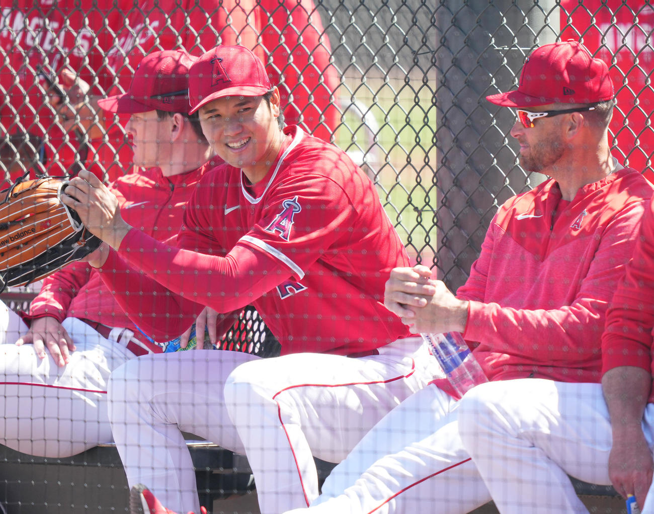 エンゼルス大谷翔平（2023年3月24日撮影）