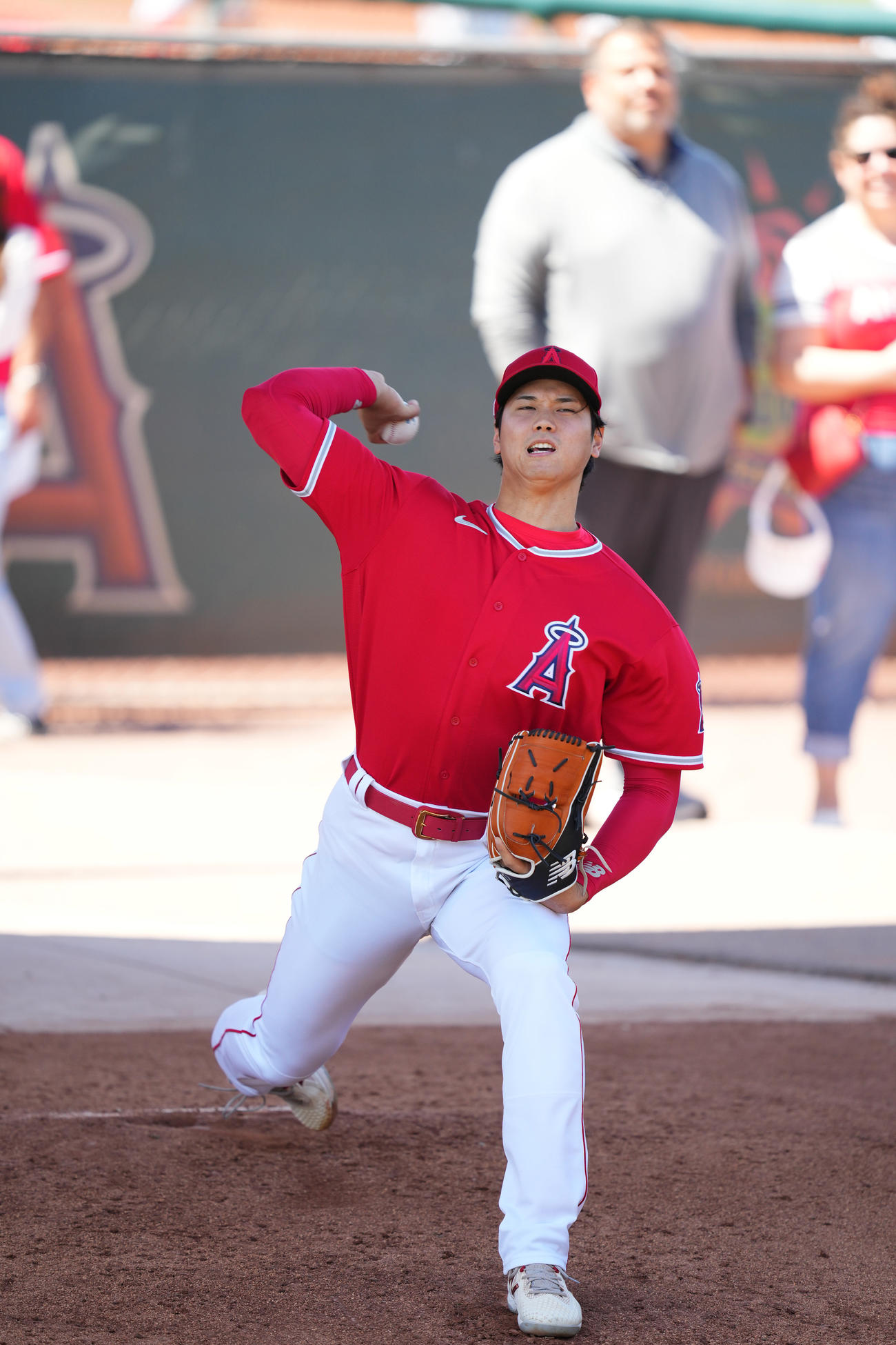 エンゼルス大谷翔平（2023年3月24日撮影）