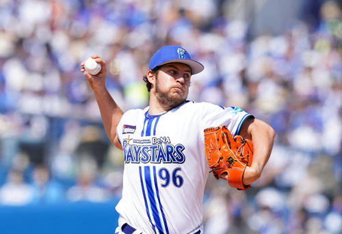 2日広島戦で来日初登板のDeNAバウアー