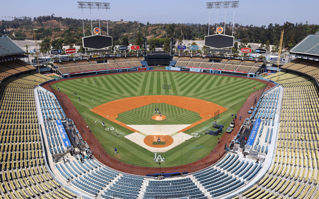 ドジャースタジアム（2023年撮影）