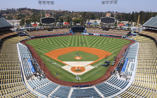 ドジャースタジアム（2023年撮影）