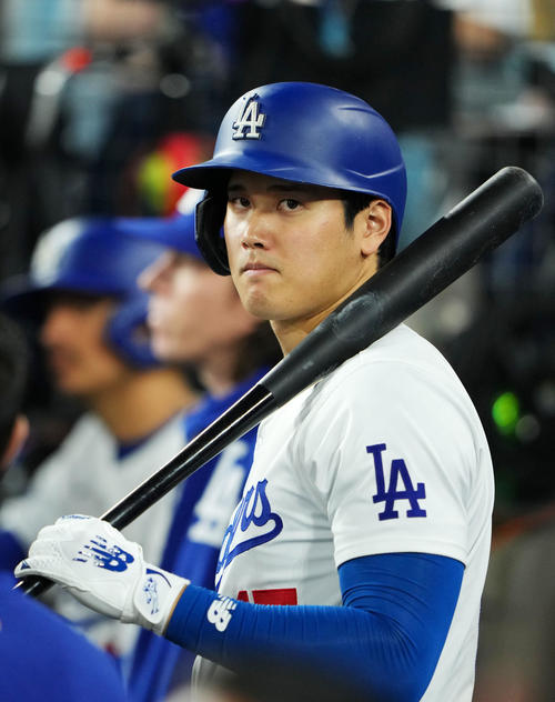 ドジャース大谷翔平（2024年6月12日撮影）