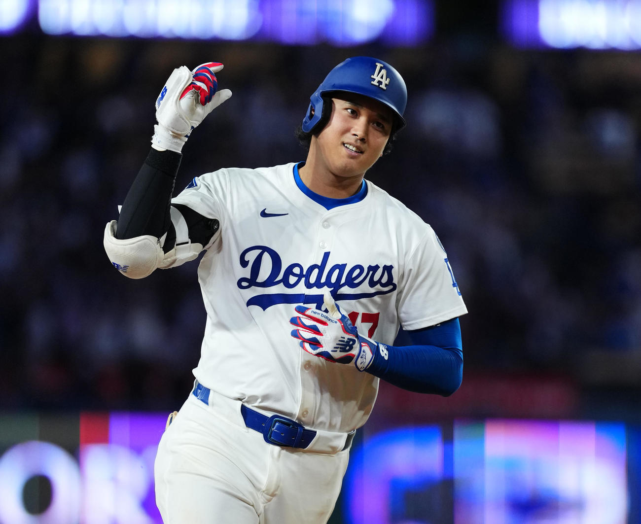ドジャース大谷翔平（2025年9月16日撮影）