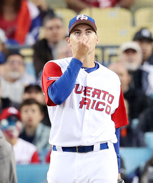 17年3月、WBCにプエリトリコ代表として出場したセス・ルーゴ
