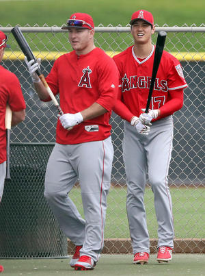トラウト、エンゼルス大谷誕生の瞬間を振り返る - MLB : 日刊スポーツ