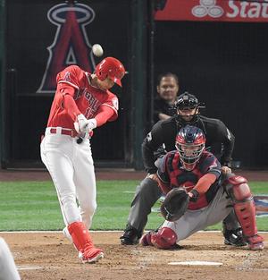 大谷翔平エンジェルス ルーキー代打初本塁打 【公式通販】
