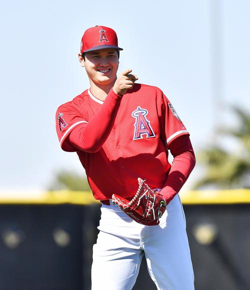 大谷翔平（2019年3月22日撮影）