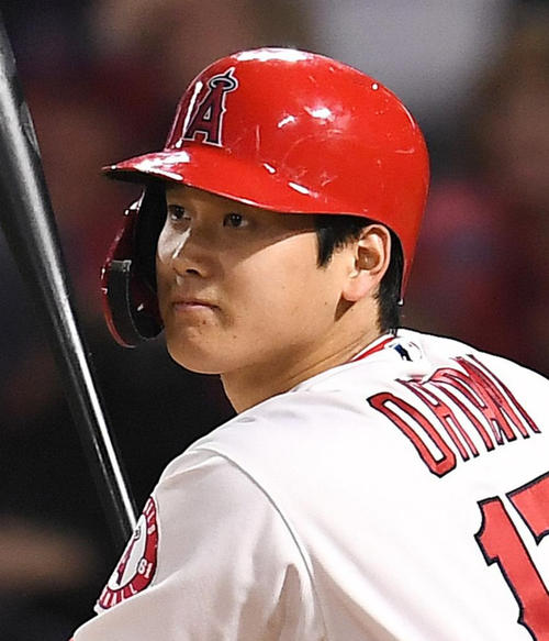 エンゼルス大谷（19年5月撮影）
