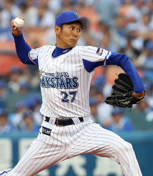元DeNAの久保康友投手（2017年6月２８日撮影）