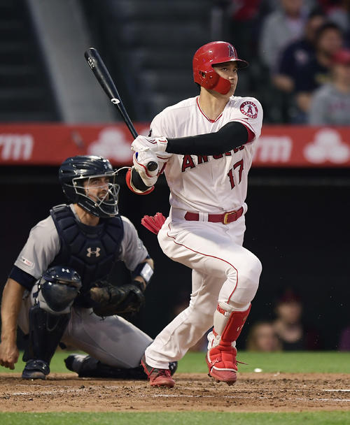 3回、一ゴロに倒れた大谷（AP）