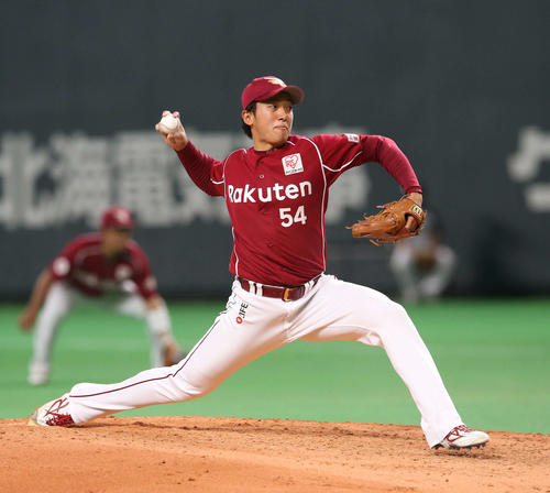 楽天時代の横山貴明（16年4月26日撮影）