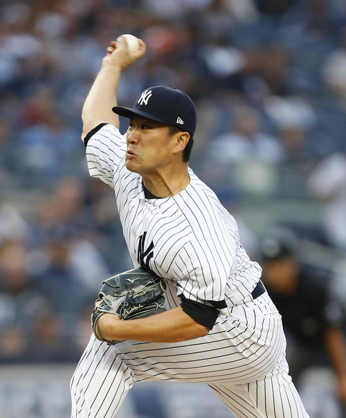 今季初完封で5勝目の田中将大（ロイター）