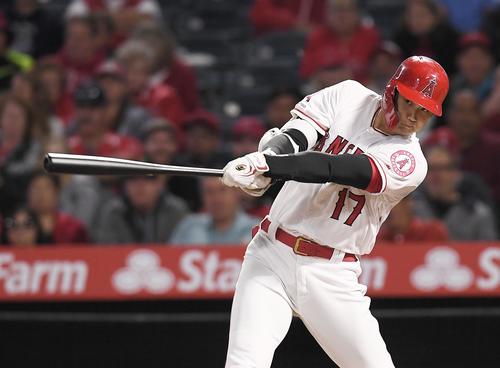 エンゼルス大谷（19年6月撮影・菅敏）
