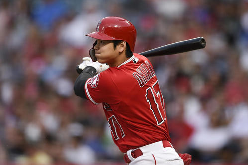 アスレチックス戦１回、エンゼルス大谷は内野ゴロに倒れる（ロイター）