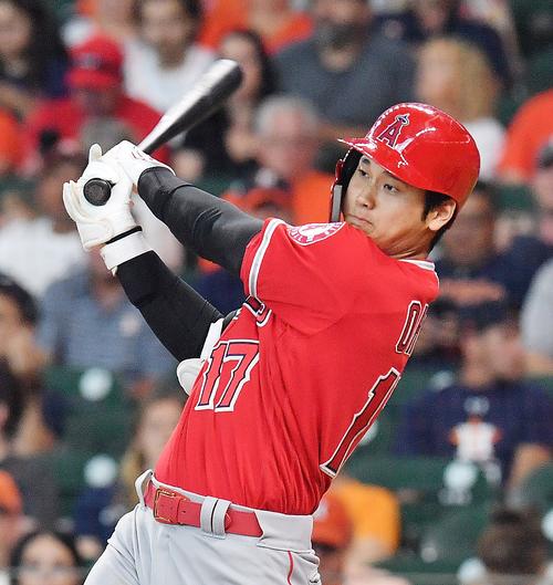 エンゼルス大谷翔平（2019年7月7日撮影）