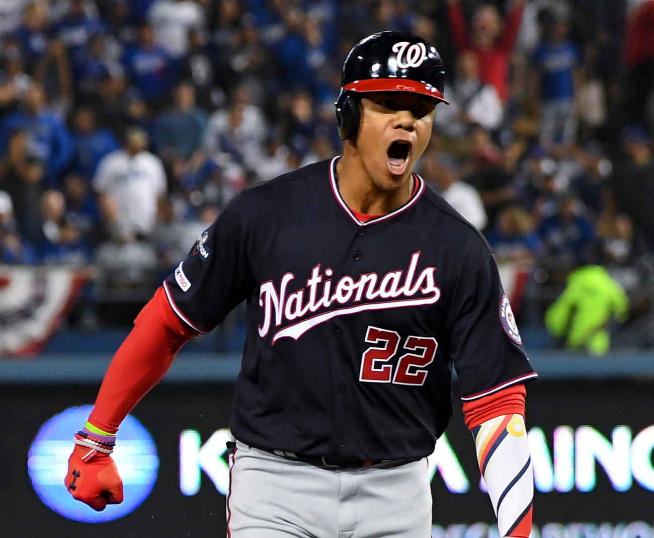 ナショナルズ ソトをマイコラスからかい不穏な空気 ｍｌｂ 日刊スポーツ