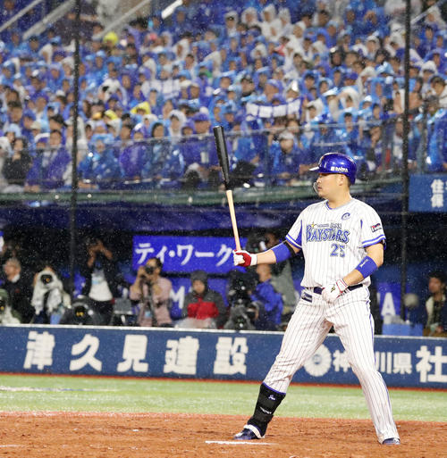 筒香嘉智（2019年10月7日撮影）